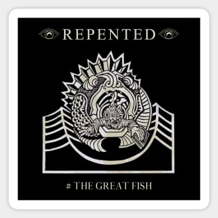 Jonah and the Whale, Eyes Repented Sticker